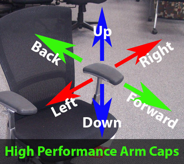 Knoll Life Chair Arm Pad Replacements
