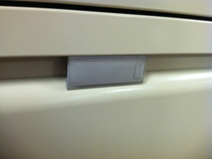 Haworth File Cabinet Label Holder & Insert JFLA-0001