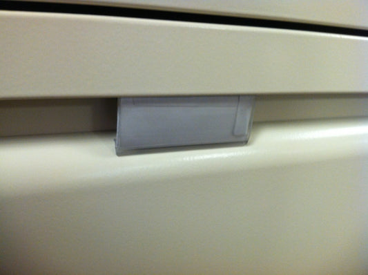 Haworth File Cabinet Label Holder & Insert JFLA-0001