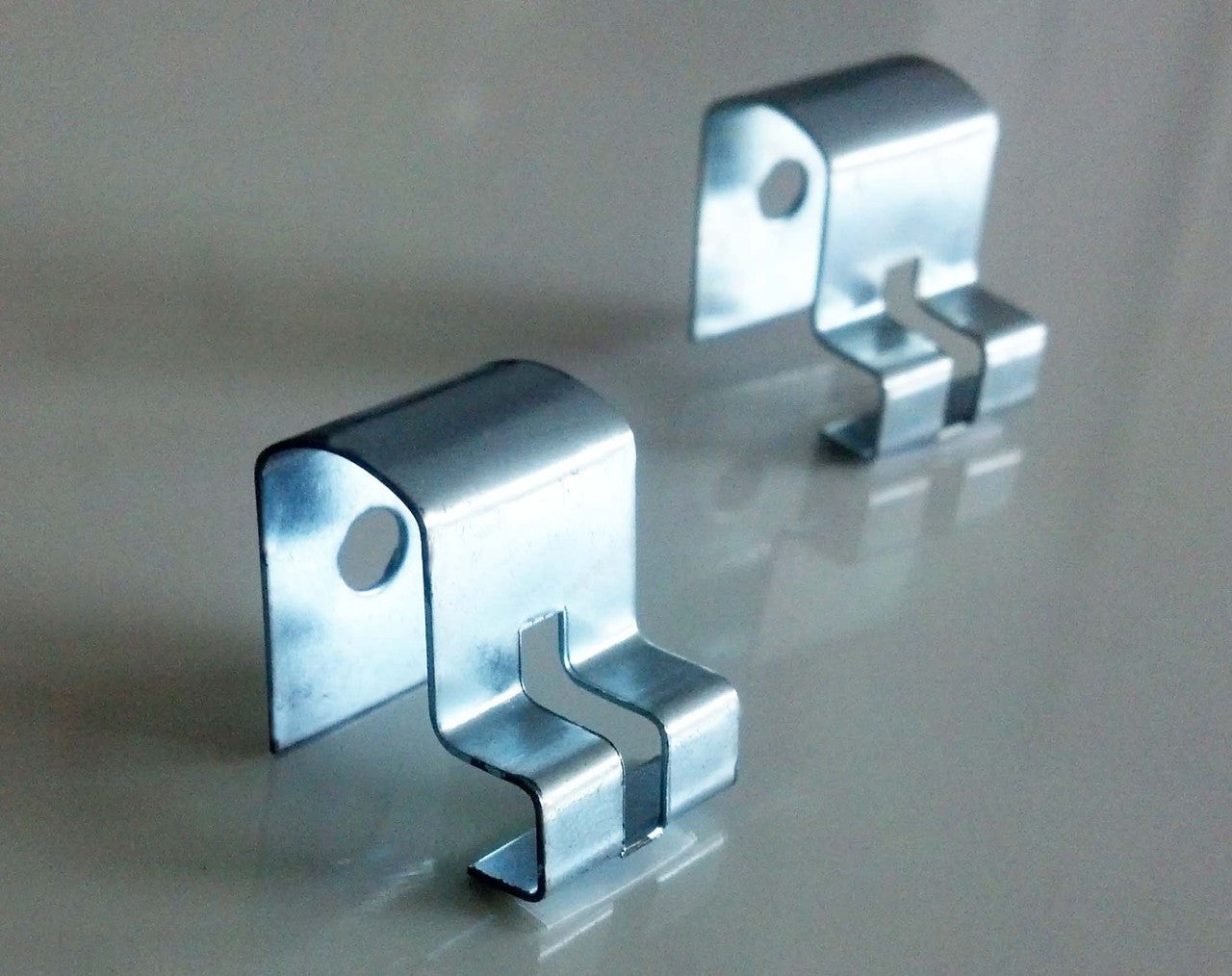 Metal File Bracket Clips For Hanging Files For Wooden Cabinets Pair
