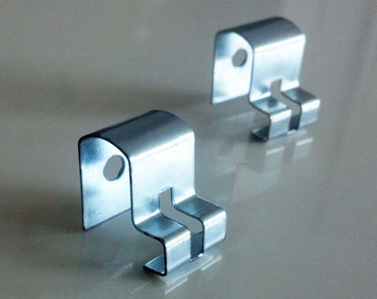 Metal File Bracket Clips For Hanging Files For Wooden Cabinets Pair