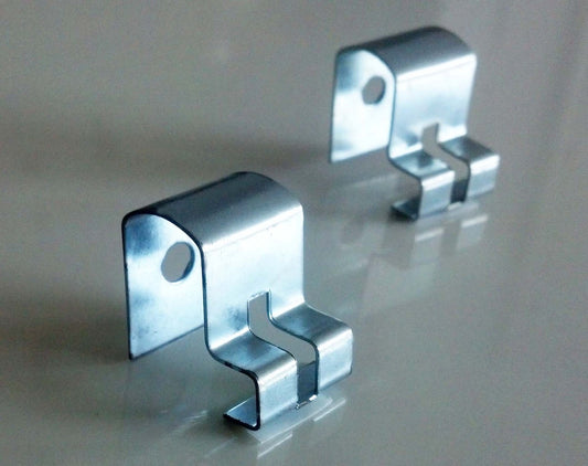 Metal File Bracket Clips For Hanging Files For Wooden Cabinets Pair