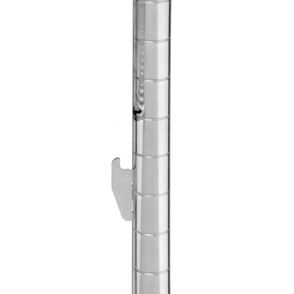 Metro QwikSlot Kit w/ 4 Shelves - Chrome