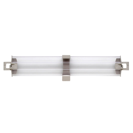 MetroMax 4 4" Solid Clear Plastic Stackable Shelf Ledges