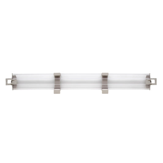 MetroMax 4 4" Solid Clear Plastic Stackable Shelf Ledges