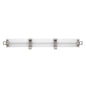 MetroMax 4 4" Solid Clear Plastic Stackable Shelf Ledges