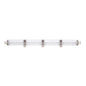 MetroMax 4 4" Solid Clear Plastic Stackable Shelf Ledges