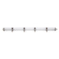 MetroMax 4 4" Solid Clear Plastic Stackable Shelf Ledges