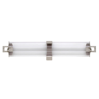 MetroMax 4 4" Solid Clear Plastic Stackable Shelf Ledges