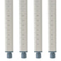 MetroMax Q Steel Stationary Posts - 4-Pack