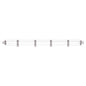 MetroMax i 4" Solid Clear Plastic Stackable Shelf Ledges