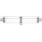 MetroMax i 4" Solid Clear Plastic Stackable Shelf Ledges