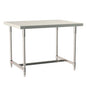 24"d TableWorx 304 Stainless Steel Work Tables w/ I-Frame