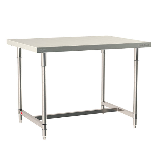 36"d TableWorx 304 Stainless Steel Work Tables w/ I-Frame