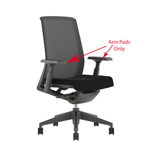 Haworth Very Chair Replacement Arm Pads
