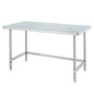 HD Super Stainless Steel Work Tables w/ Bottom Frame