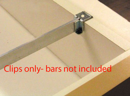 Bracket Clips For Extra Thick Drawer Walls For Hanging Files For Wooden Cabinets- Pair