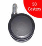 50 Individual Casters For Aeron Hard Floors