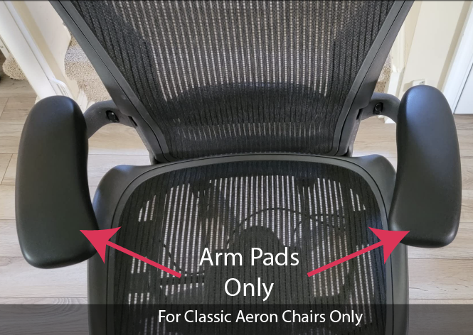Replacement Arm Pads Herman Miller Aeron Chair Vinyl Classic