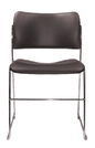 David Rowland The Original Classic 40/4 Leather Stacking Chair