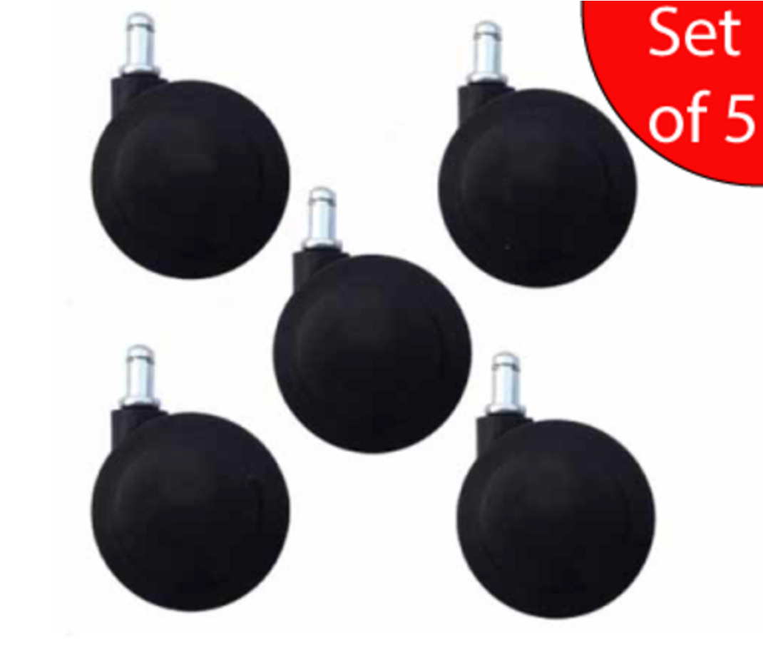 Herman Miller Celle Chair Replacement Casters- 5 Pack