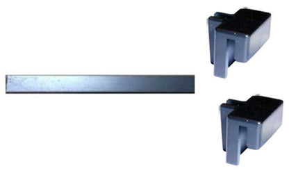 Custom Front To Back Single File Rail Kit With 2 Plastic Clips