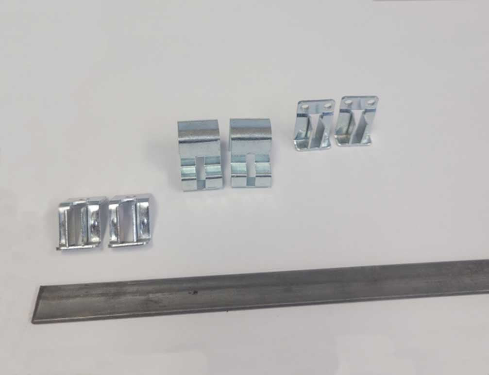 Wooden File Cabinet Custom Cut File Rail Kit With Brackets