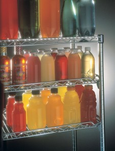 qwikSLOT Drop Mat Shelves