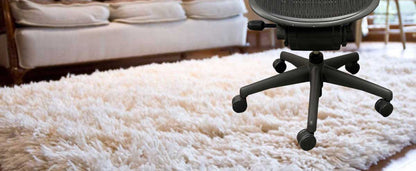 Extra Large 3-Inch Office Chair Casters For Carpets, Heavy Duty, Open Disk