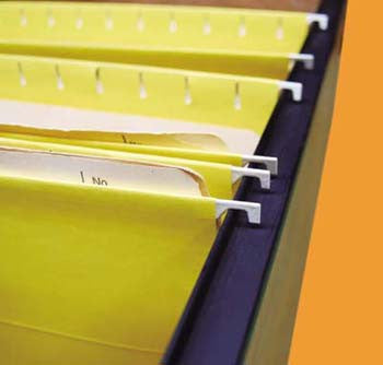 Plastic File Rails For Wooden Drawer Side Walls Custom Length
