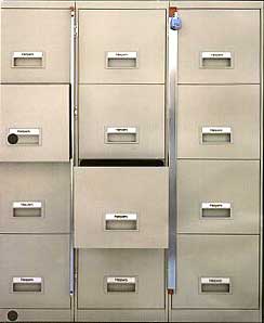 File Cabinet Lock Bars