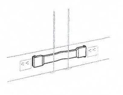 Haworth Unigroup, Too, Places Flexible Power Connector 10.125" Straight Span