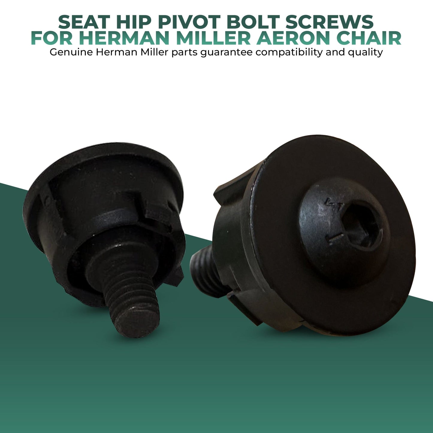 Herman Miller Aeron Classic (V1) Compatible – Seat Hip Pivot Bolt Screws