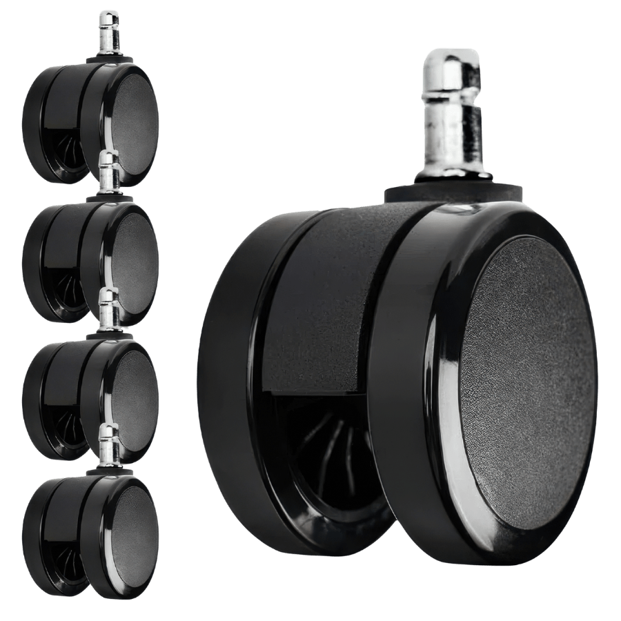 Herman Miller Compatible – Replacement Casters, Soft 2.5", Set of 5
