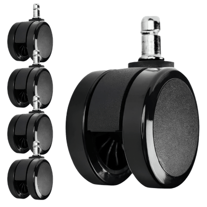 Herman Miller Compatible – Replacement Casters, Soft 2.5", Set of 5