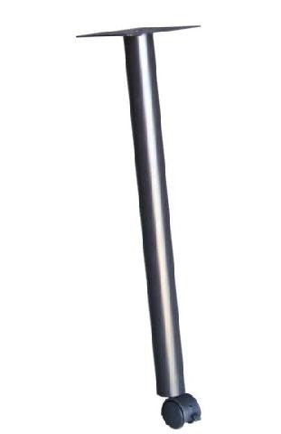 Universal Single Leg, Tubular 2" With Caster