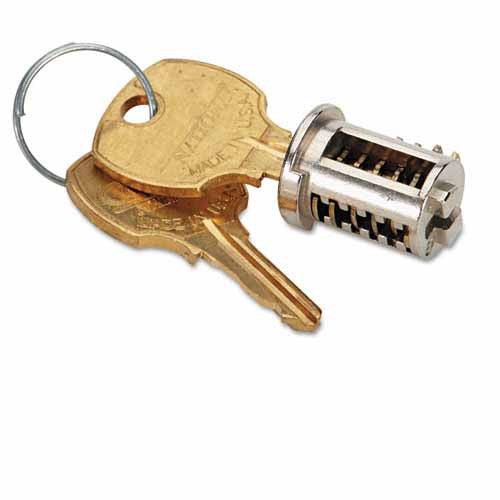 Lock Core And Key Replacement Kit For File Cabinets