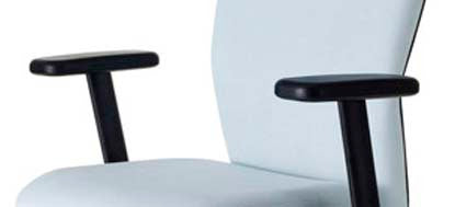 Knoll Essentials Chair Replacement Arm Pads Black (Pair)
