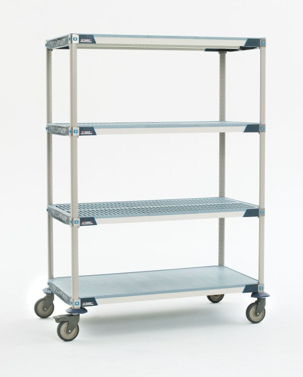 MetroMax i Open Grid Stem Caster Carts