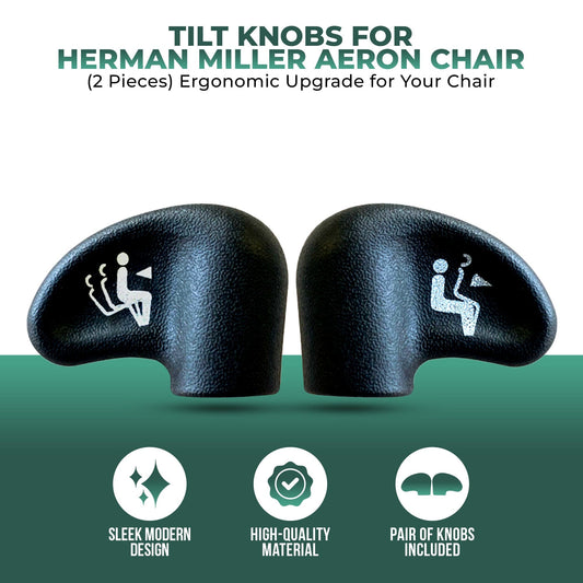 Herman Miller Aeron Classic (V1) Compatible – Tilt Knobs Set of 2