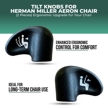 Herman Miller Aeron Classic (V1) Compatible – Tilt Knobs Set of 2