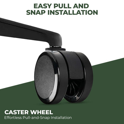 Herman Miller Compatible – Replacement Casters, Soft 2.5", Set of 5