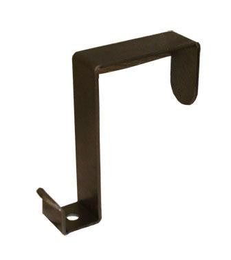 Herman Miller AO2 Cubicle Panel Top Coat Hook Black Metal