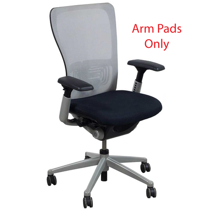 Haworth Zody Chair Replacement Arm Pads Soft Vinyl Pair