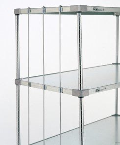 Rods and Tabs for Solid Shelving