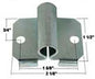 Steel Caster Straight Bracket