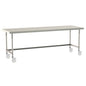 Metro Tableworx Mobile Tables with Three Sided Frame (Type 304 Stainless Steel) Casters Included
