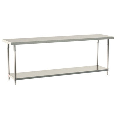 Metro Tableworx Stationary Table with Solid Bottom Shelf