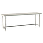 Metro Tableworx Stationary Tables with Three Sided Frame (Type 304 Stainless Steel)