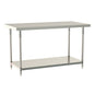 Metro Tableworx Stationary Table with Solid Bottom Shelf